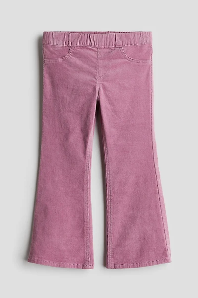 Flared Corduroy Treggings