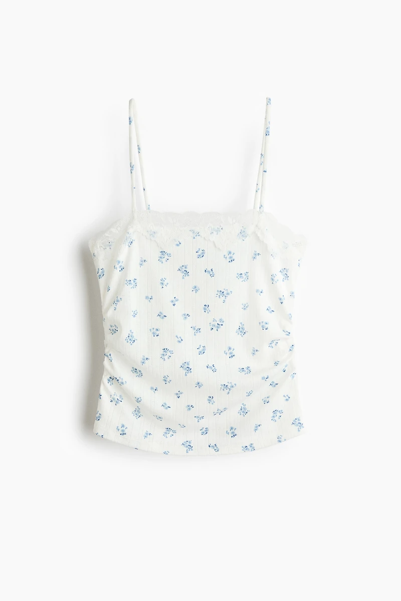 Pointelle Camisole Top