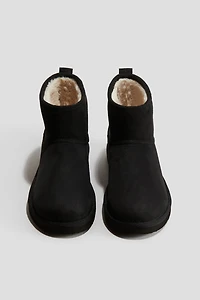 Bottines chaudement doublées