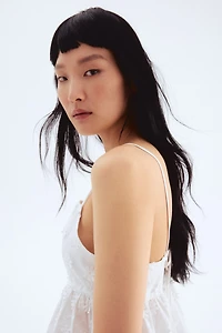 Appliquéd Strappy Top