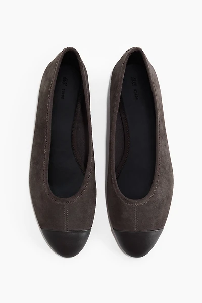 Suede Flats