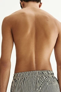 Seersucker swim shorts