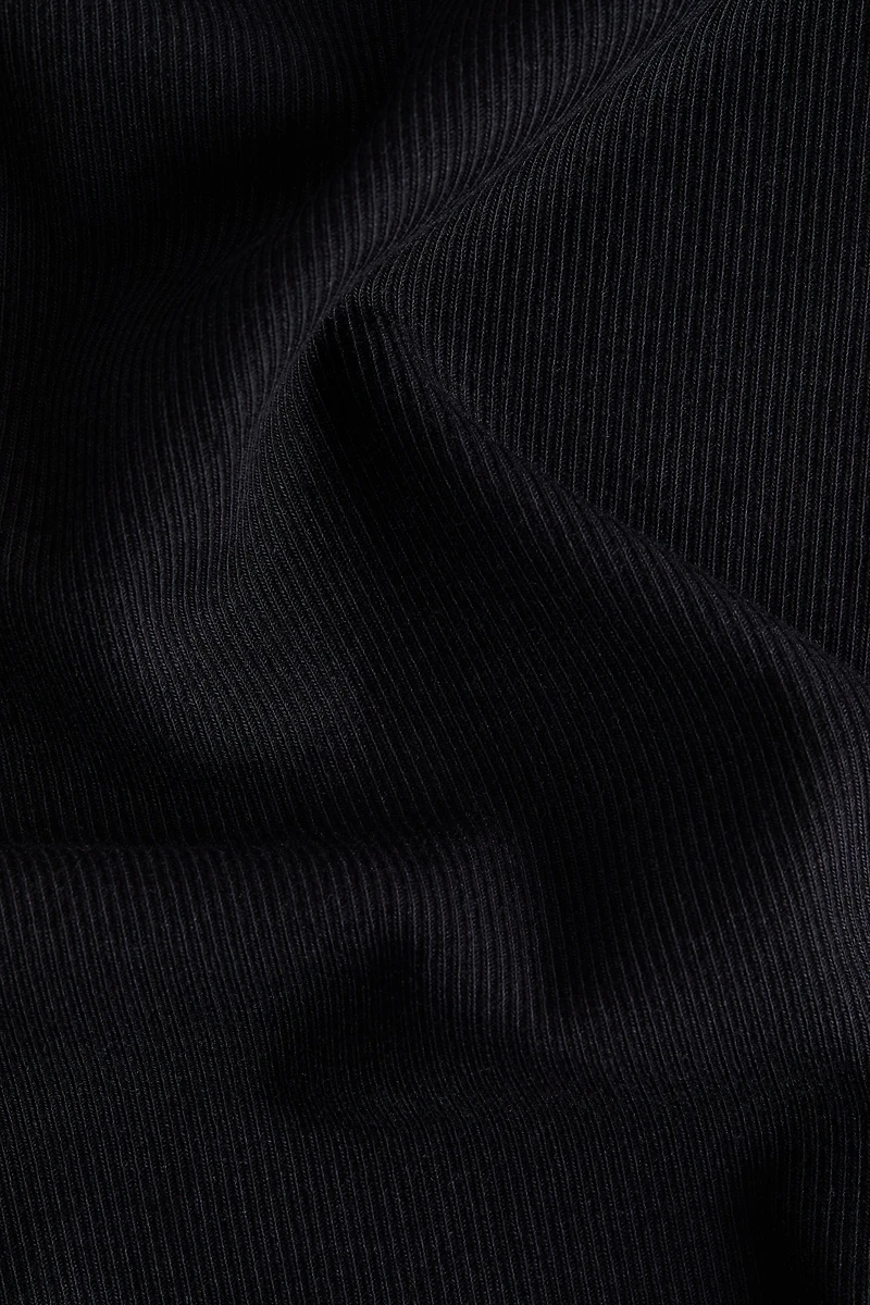 MAMA Ribbed Jersey Top