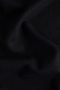 MAMA Ribbed Jersey Top