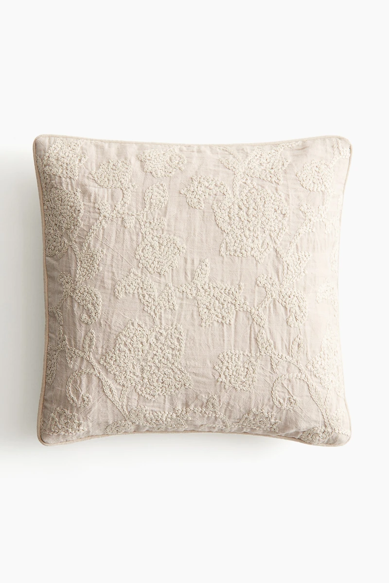 Embroidered Cushion Cover
