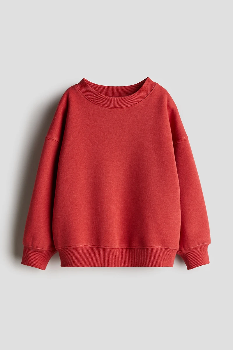Oversized Crew-neck Sweatshirt
