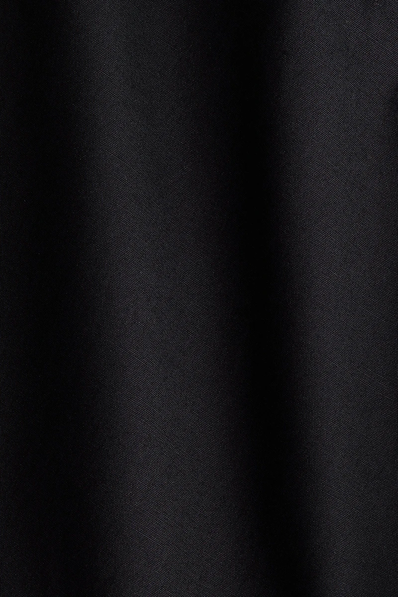 Tie-Detail Poplin Top