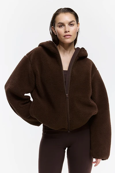 Veste de sport ample en polar