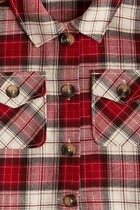 Short Flannel Jacket
