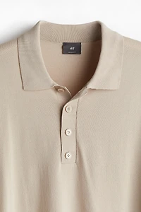 Polo Coupe Classique en tricot fin