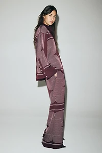 Chemise grande taille en sergé