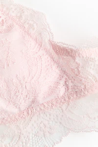 Padded Soft-Cup Lace Bra