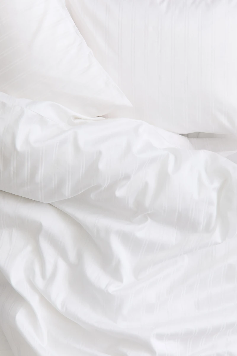 Cotton Sateen King/Queen Duvet Cover Set