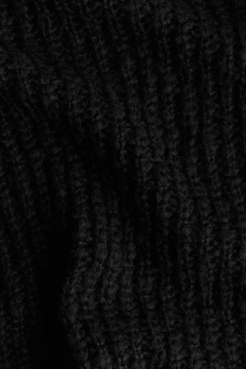 Rib-Knit Dress