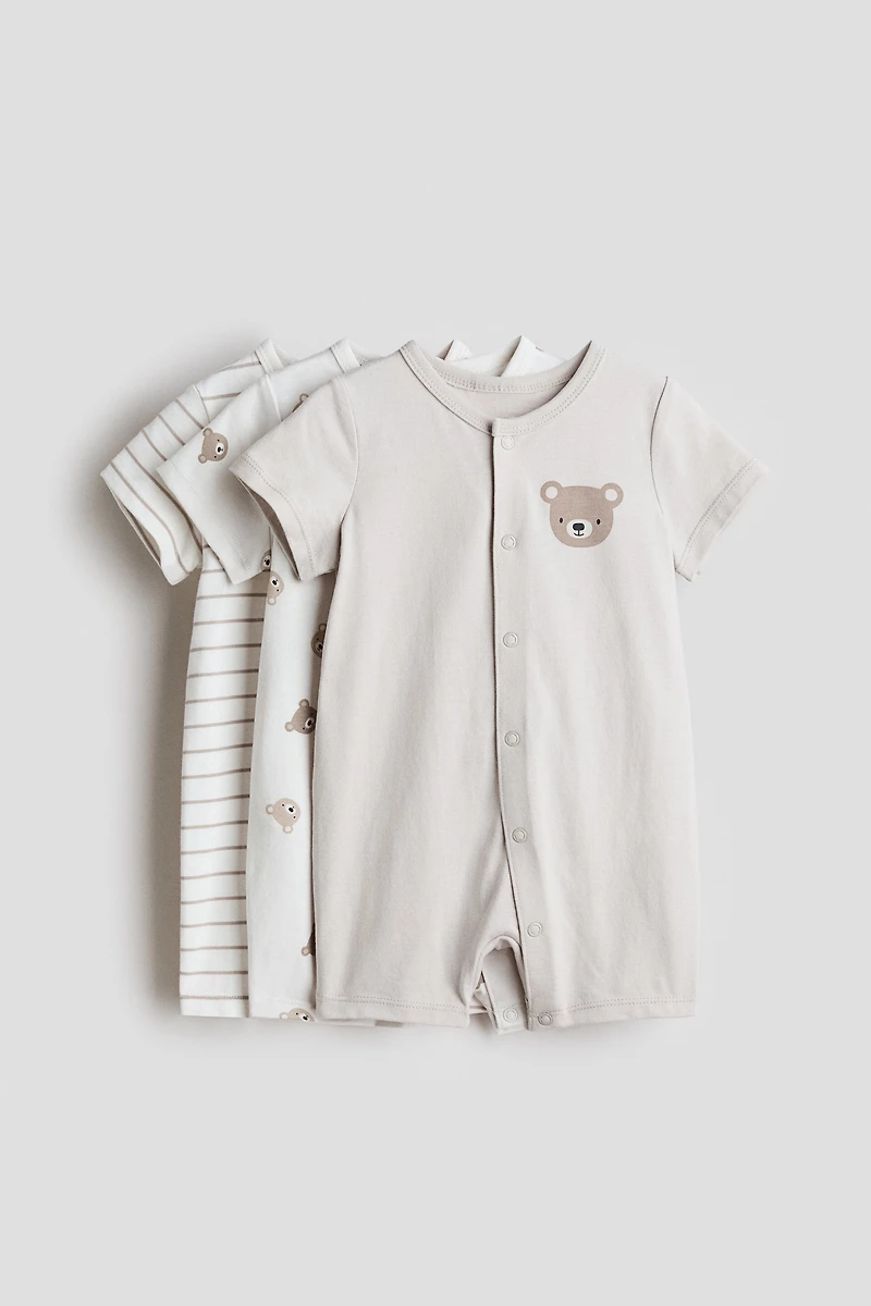 Lot de 3 pyjamas courts