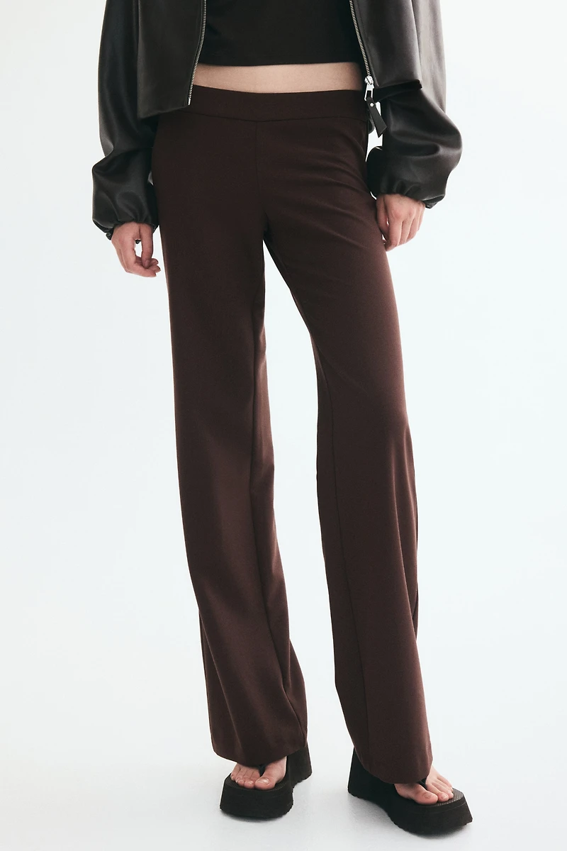 Low-Waist Twill Pants