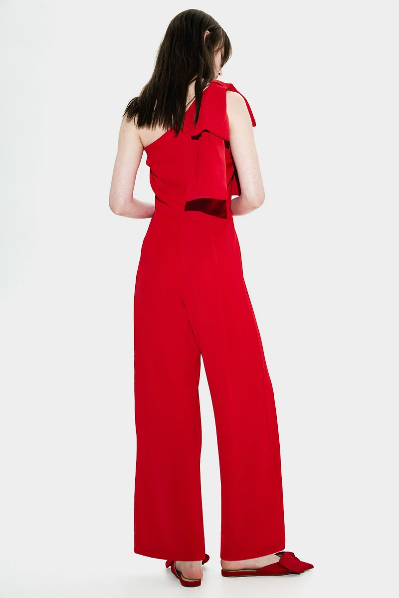 One-Shoulder Jumpsuit