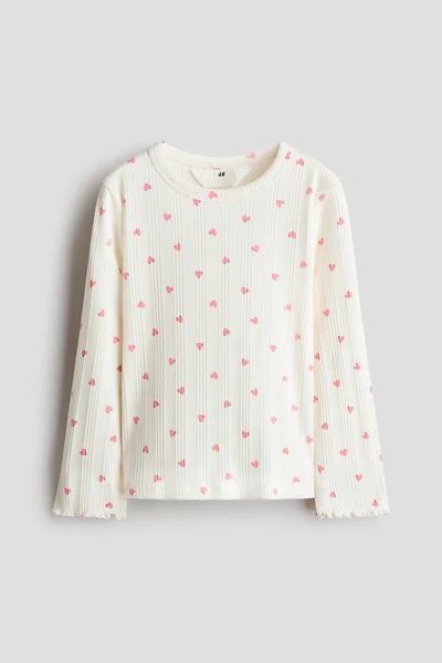 Patterned Cotton Top