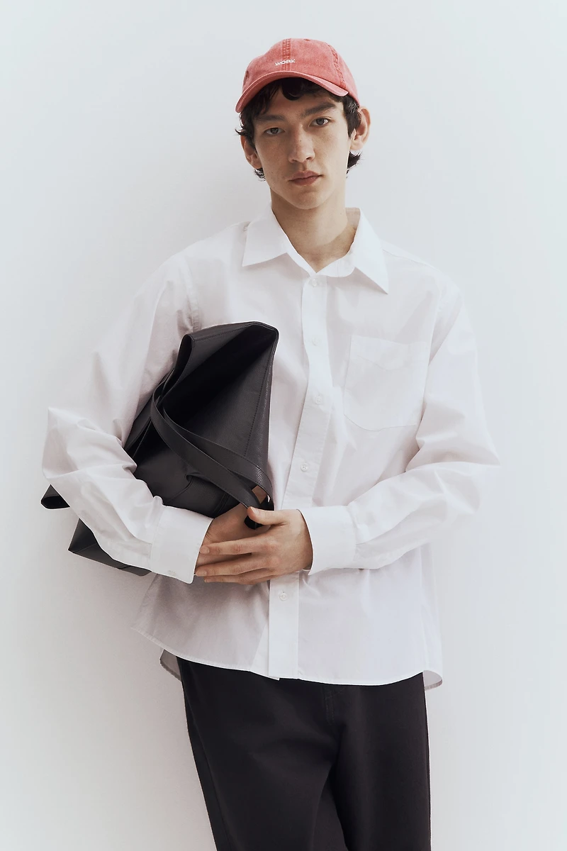 Regular Fit Poplin Shirt
