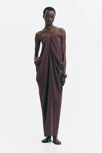 Knot-Detail Bandeau Dress