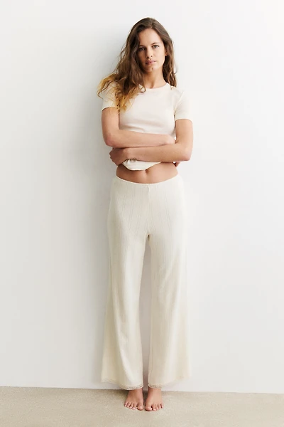 Pointelle Pajama Pants