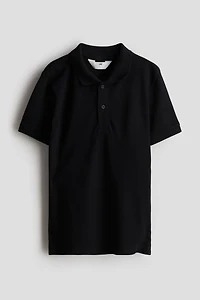 Cotton Pique Polo Shirt