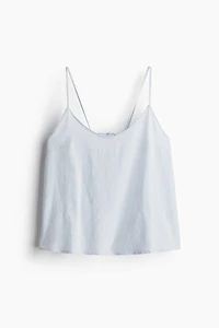 Linen-Blend Camisole Top