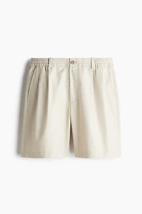 Relaxed-Fit Linen-Blend Shorts