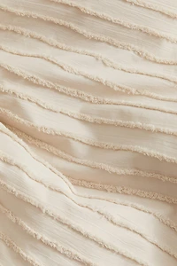 Tufted King/Queen Duvet Cover Set