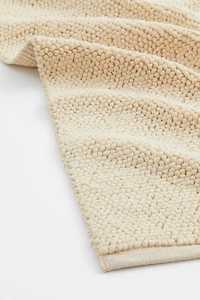 Textured-weave Wool-blend Rug
