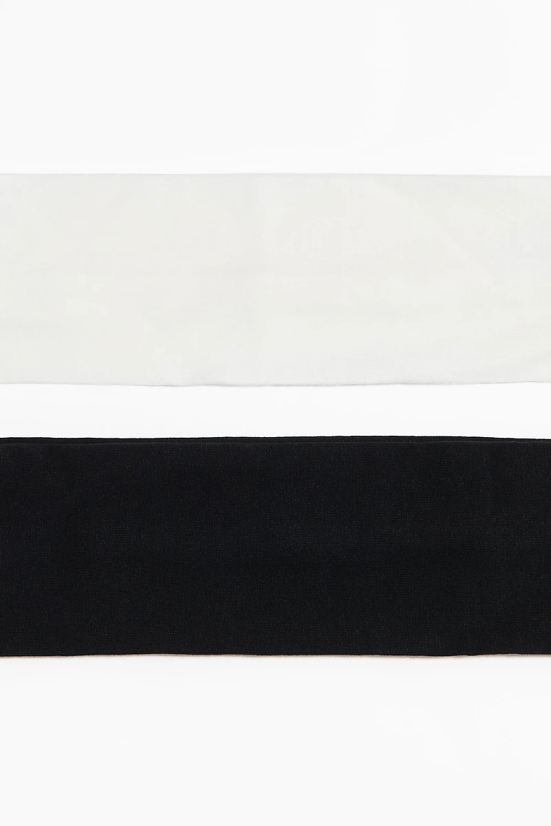 2-pack Jersey Hairbands