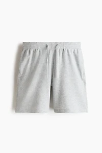 Relaxed-Fit Waffled Shorts