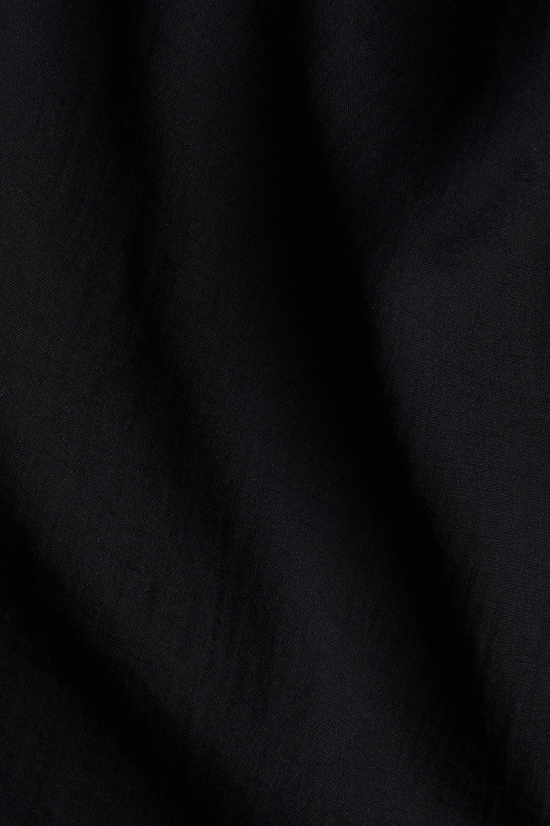 V-Neck Satin Dress