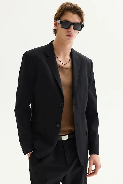 Slim Fit Wool-Blend Jacket