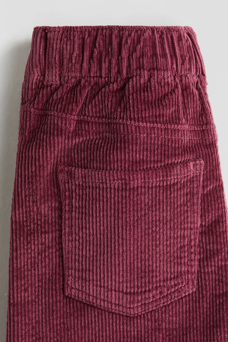Corduroy Skirt