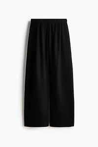 Wide-Leg Pull-On Pants