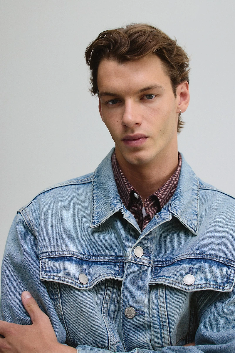 Veste de camionneur en denim