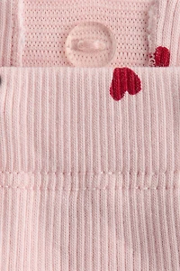 2-Piece Ribbed Cotton Set