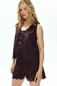 MAMA 2-Piece Scalloped Set