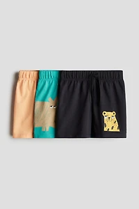 Lot de 3 shorts à taille élastique