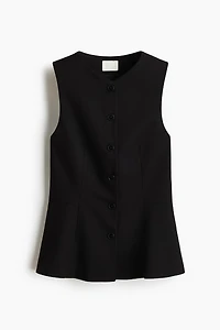Peplum Vest
