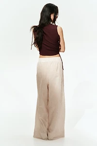 Drawstring-Detail Top
