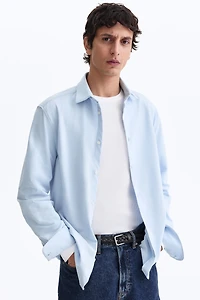 Four-Way Stretch Slim-Fit Shirt