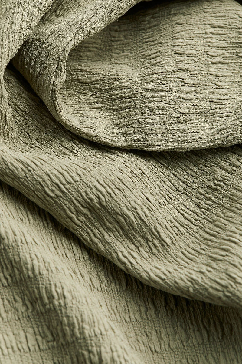 Textured Jersey Maxi Dress