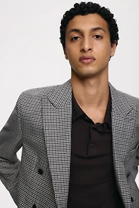 Veste en laine classique