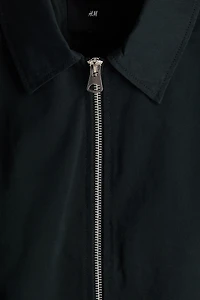 Veste en coton avec col