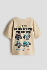 T-shirt ample imprimé