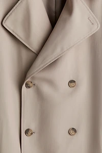 Relaxed-Fit Trench Coat