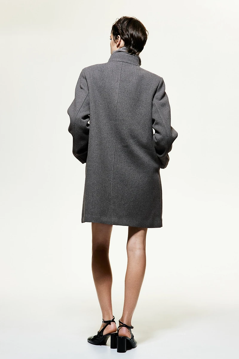 Double-Breasted Car Coat