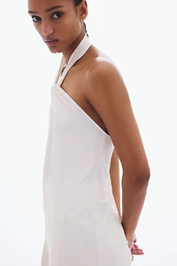 Draped Halterneck Top